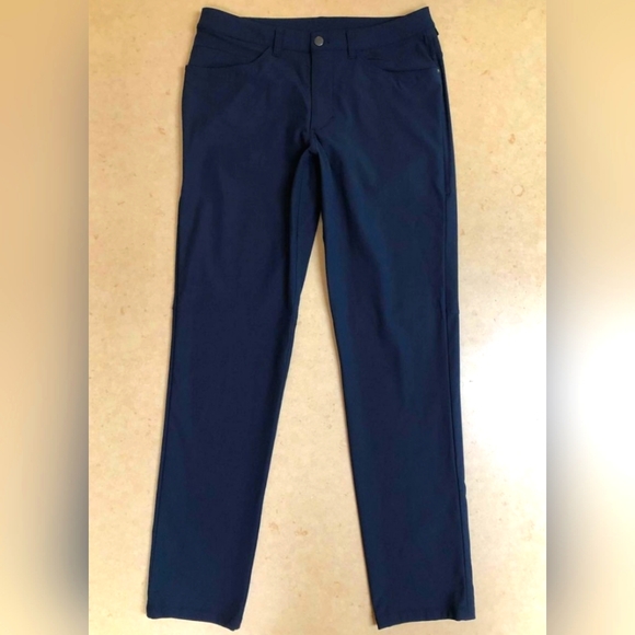 Lululemon ABC Slim Pants Navy - 28 - Picture 1 of 5